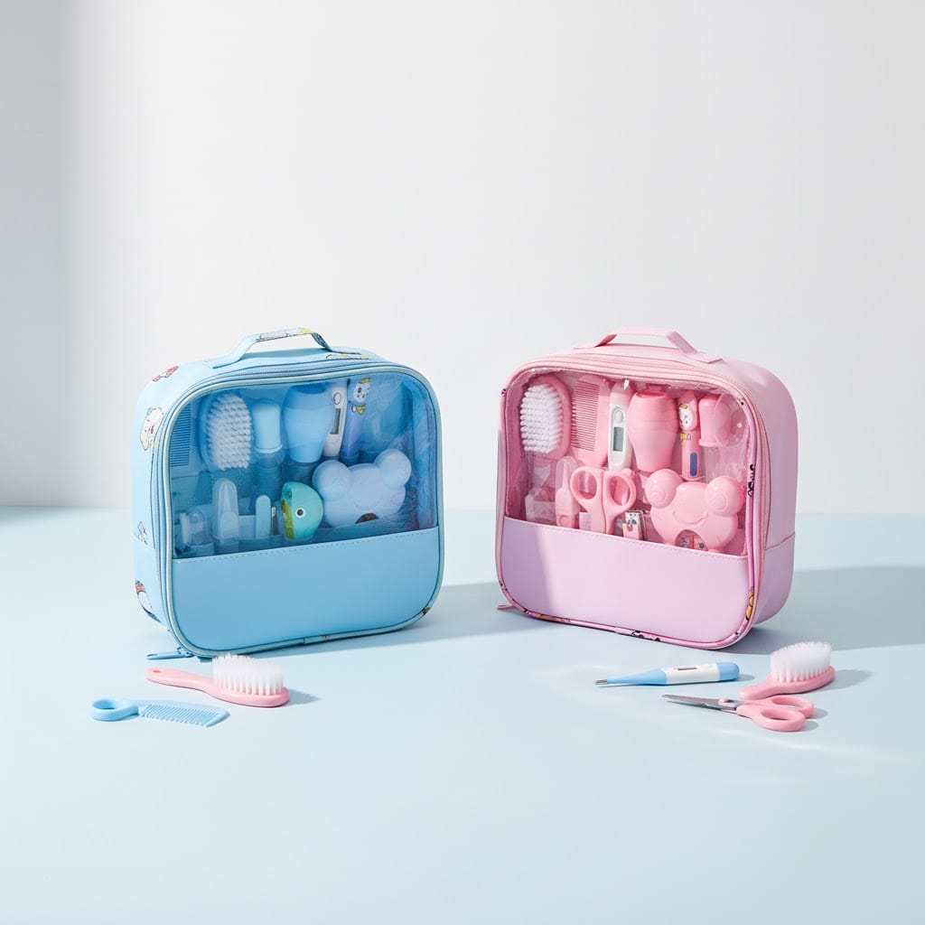 Kit de higiene e cuidado para bebês