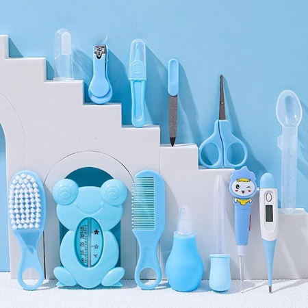 Kit de higiene e cuidado para bebês